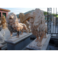 popular 2018 venta caliente de piedra china talla estatua de piedra grande del león